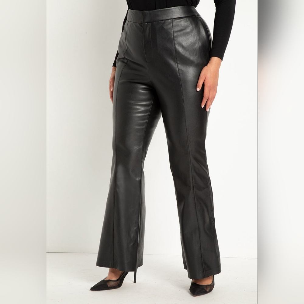 Express Black Leather Pants
